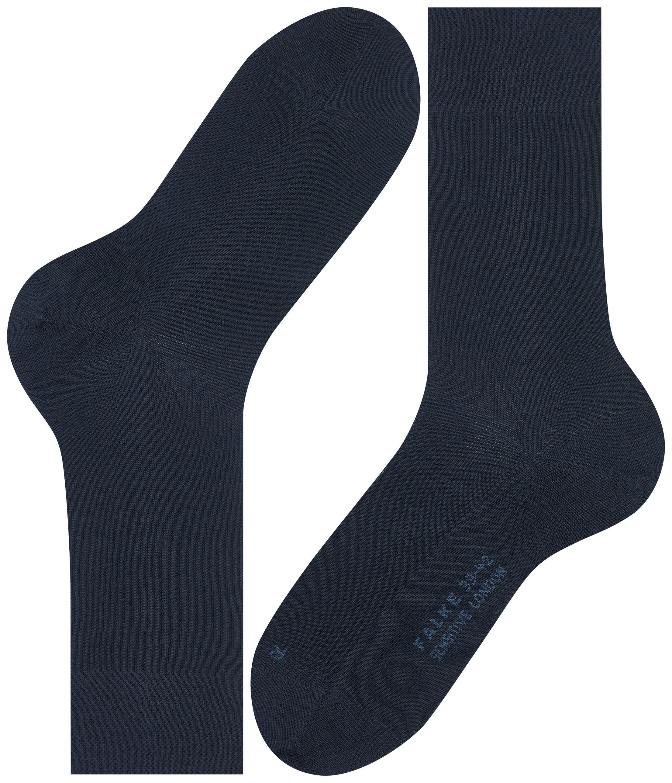 FALKE Heren Sensitive London Sokken Blauw