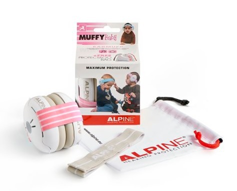 Muffy Baby Pink Gehoorbescherming 1 stuk