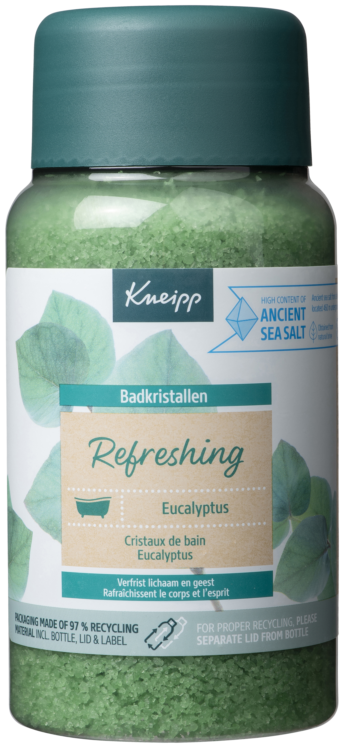 Badkristal Refresh Eucalyptus 600 Gram