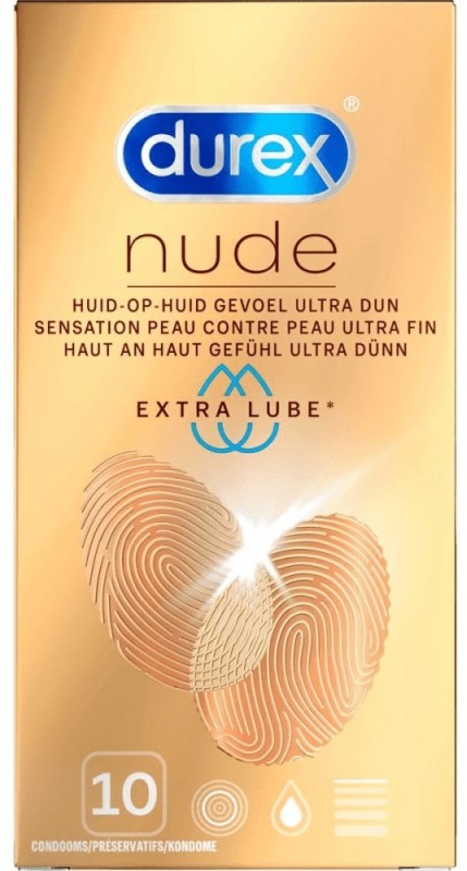 Nude Extra Lube Condooms 10st