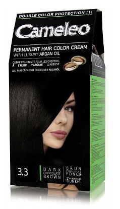 Permanente creme kleuring donker chocolade bruin 3.3 1 stuk