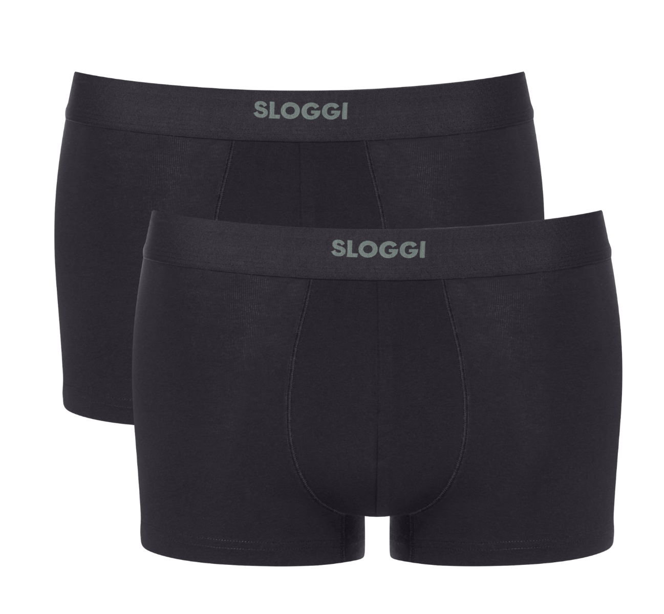Sloggi Heren Ever Ease Hipster 2-Pack Black