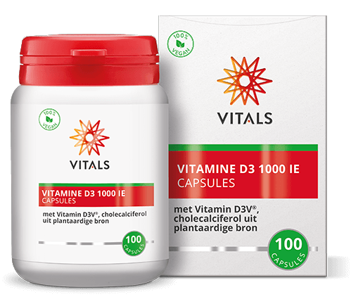 Vitamine D3 1000IE 100 capsules
