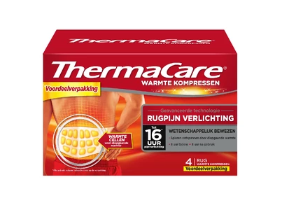 Warmte Kompressen Rugpijnverlichting 4 stuks
