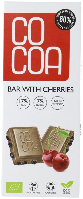 Reep Choco Kersen Bio 40 Gram