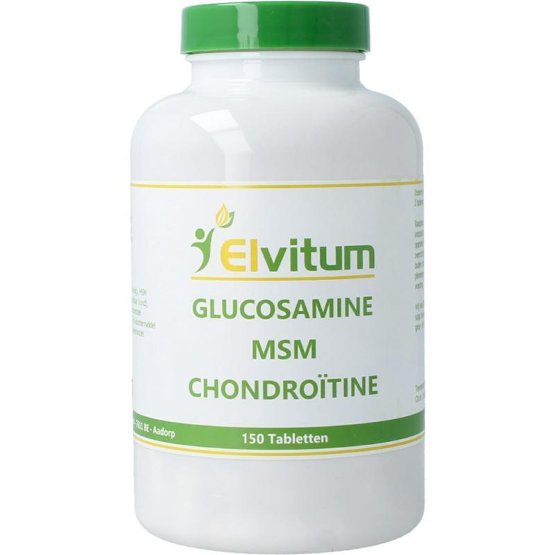 Elvitum Glucosamine MSM chondroitine 150tb
