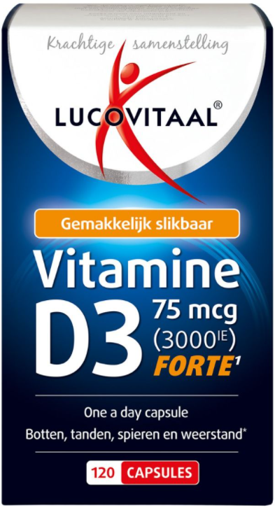 Vitamine D3 75mcg 120 capsules