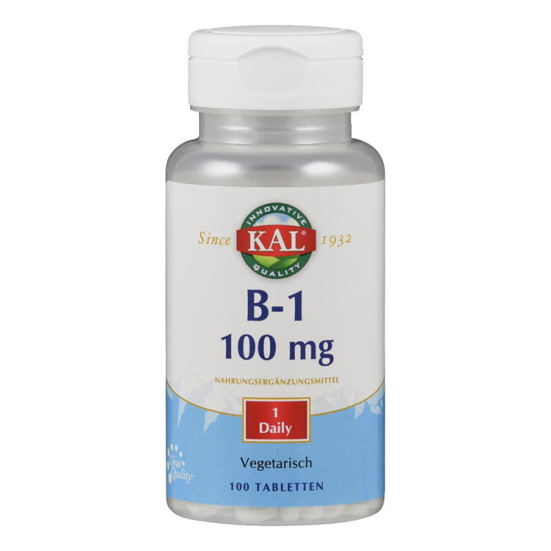 Vitamine B1 100 mg Thiamine 100st