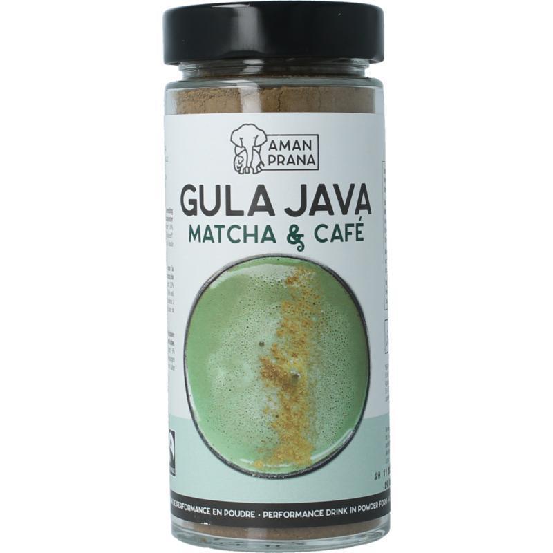 Amanprana Gula java matcha & cafe bio 230g