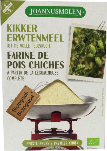 Joannusm kikkererwtenml gv bio 250gr