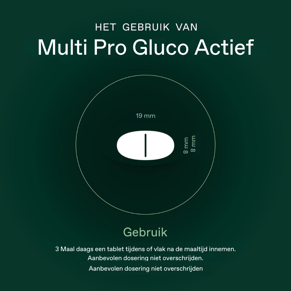 Bonusan Multi Pro Gluco Actief 120 Tabletten