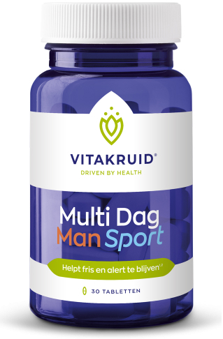Vitakruid Multi Dag & Nacht Man Sport 2x 30 Tabletten