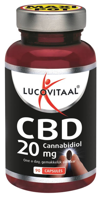 CBD Cannabidiol 20mg 90 capsules