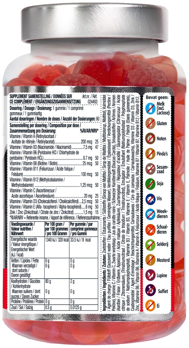 Lucovitaal Multi+ A-Z Gummies 60st