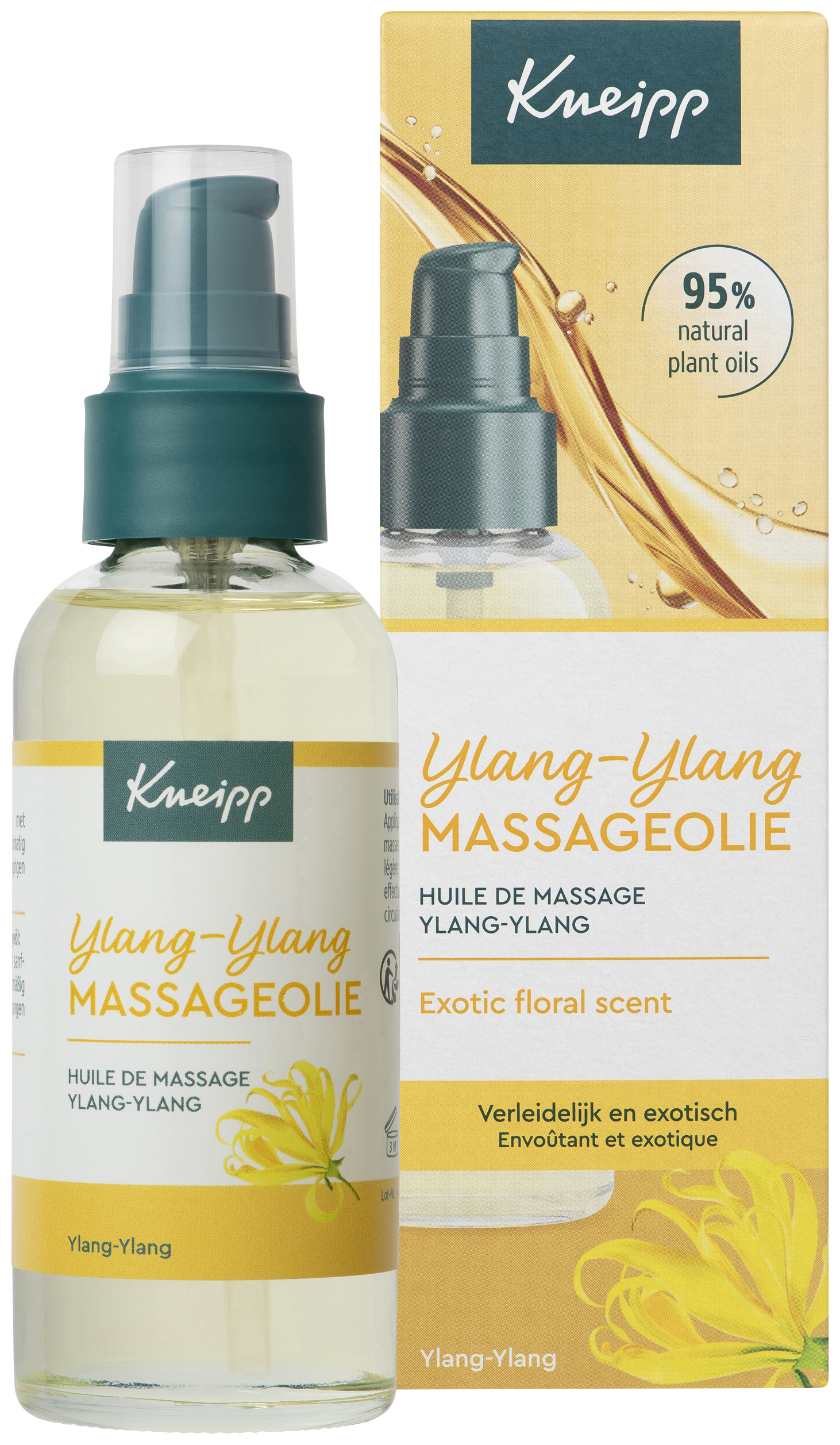 Massageolie ylang ylang 100 ml