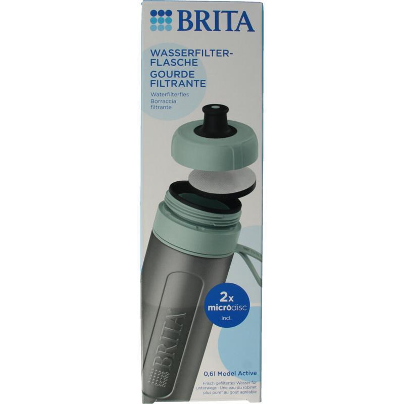 Waterfles active dark green 1st