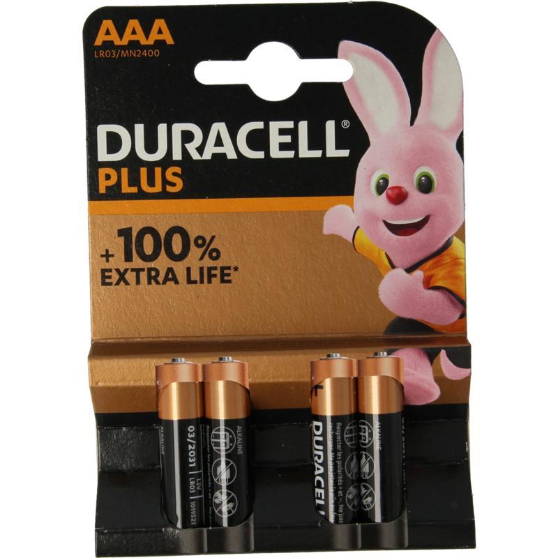 Alkaline plus AAA 4 st