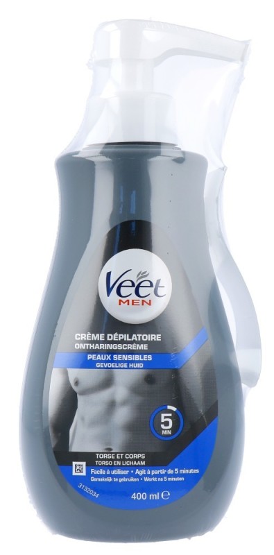 Men Ontharingscreme Pomp 400ML
