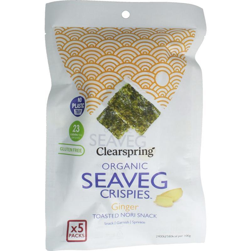 Seaveg - crispies ginger multipack bio 20g