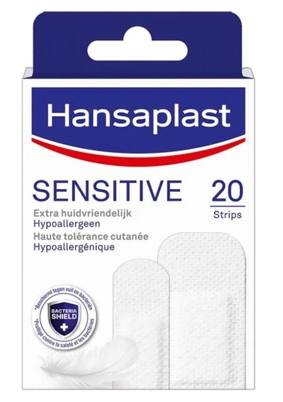 Pleisters Sensitive 20 stuks