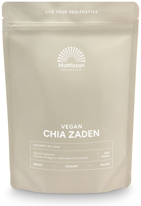 Mattisson Absolute Chia Seeds Raw 500 Gram