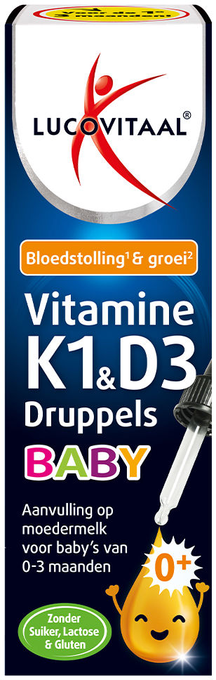 Lucovitaal K1 & D3 Vitamine Druppels Baby 14,5 ML