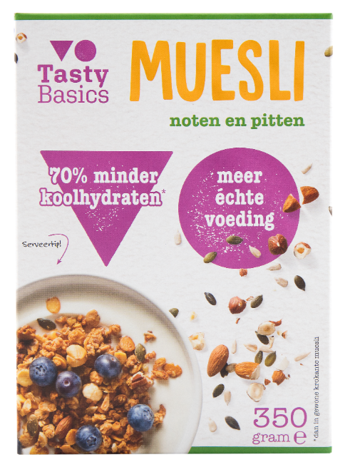 Muesli Noten & Pitten 350gr