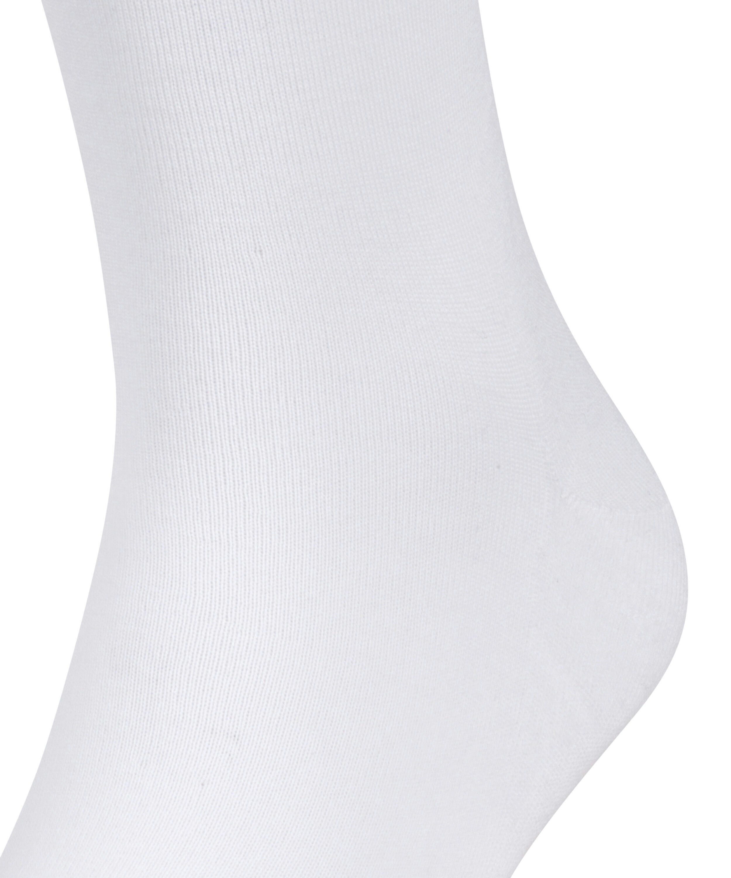 FALKE Unisex Run Sokken Weiß