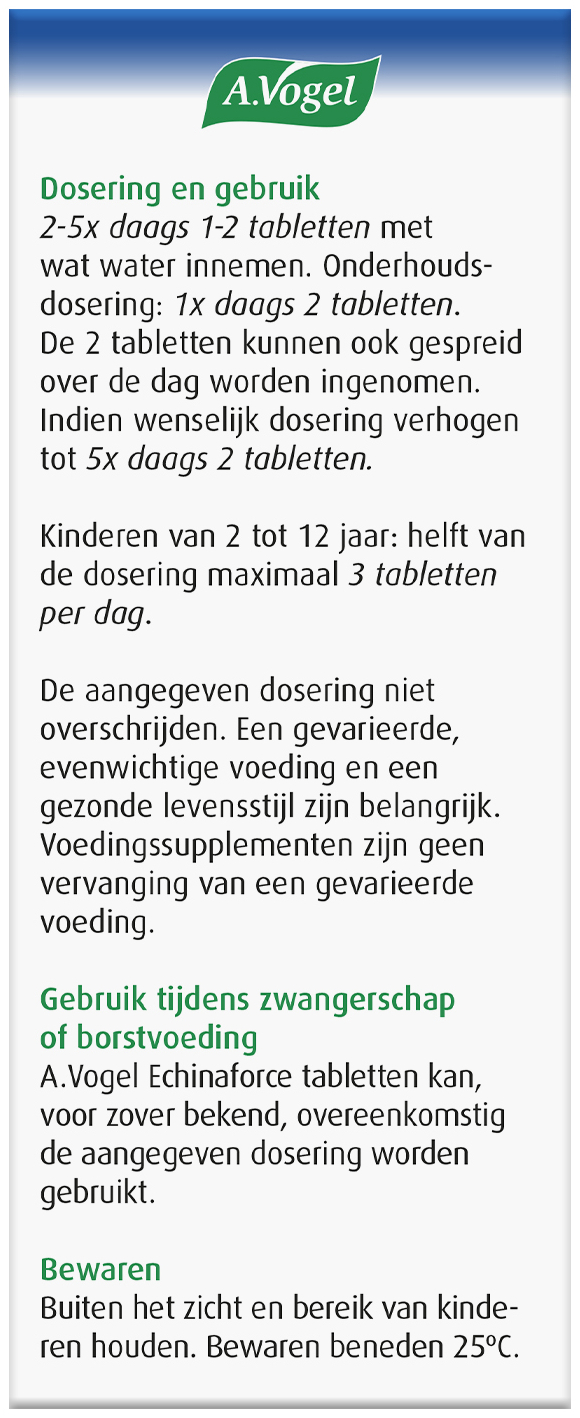 A.Vogel Echinaforce tabletten 80 Stuks