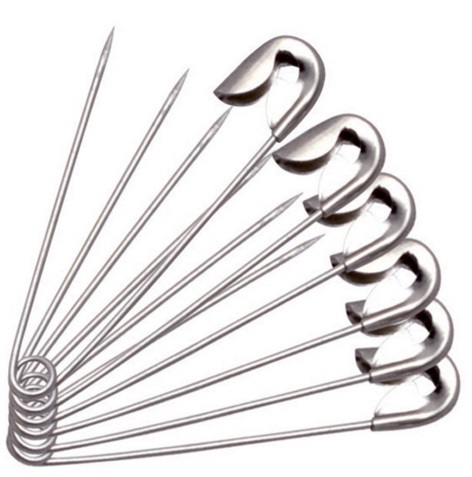 Veiligheidsspeld 12 stuks