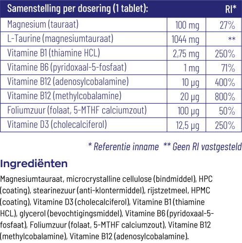 Vitakruid Relax Complex 180 tabletten