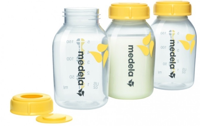 Melkfles diepvries 150 ml 3st