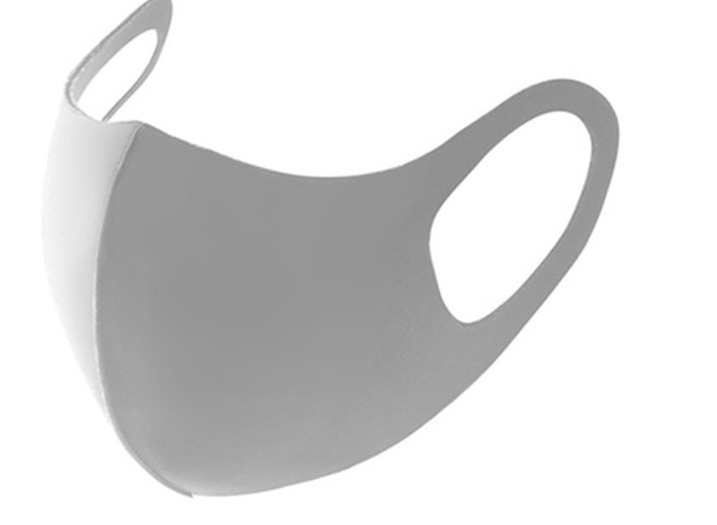 Mondkapje Grijs Uitwasbaar 1 Stuk