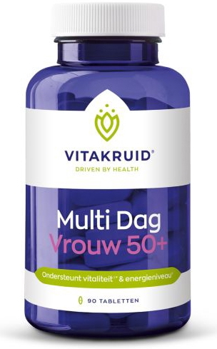 Vitakruid Multi Dag & Nacht Vrouw 50+ 2 x 30 tabletten