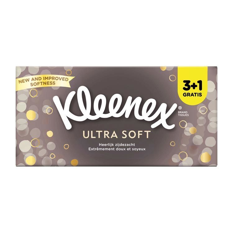 Tissues Ultra Soft 3+1 4x72 Stuks