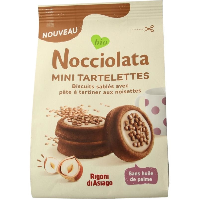Nocciolata bianca tartlets bio 250g