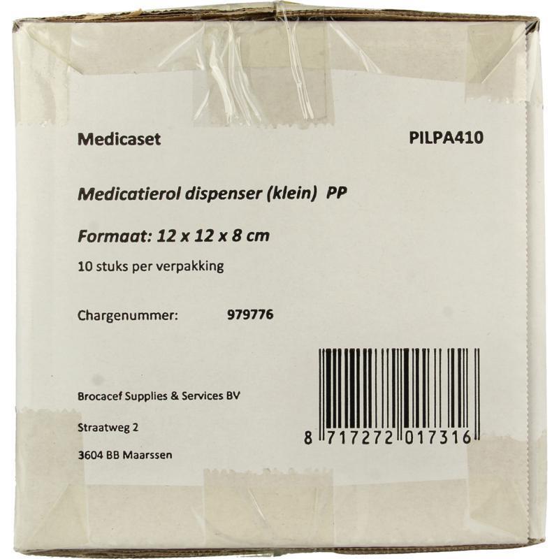 Medicatieroldispenser klein 10st