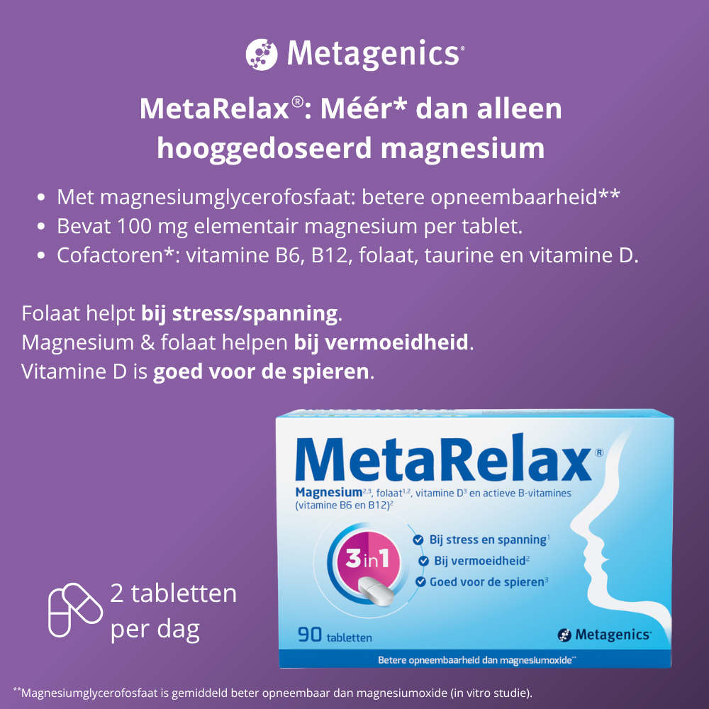 Metagenics MetaRelax 90 Tabletten