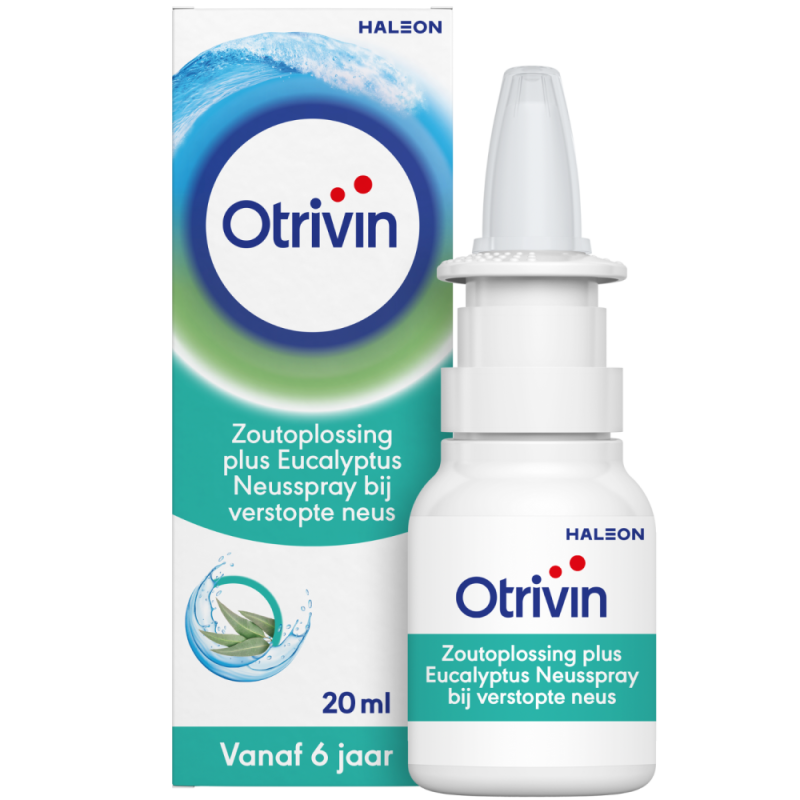 Zoutoplossing Plus Eucalyptus Neusspray 20 ml