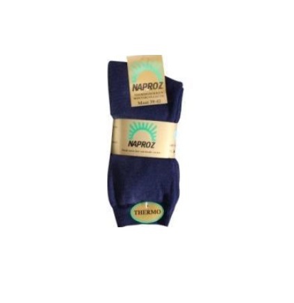 Thermo Sokken 39-42 blauw 3pr