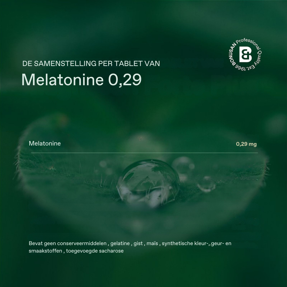 Bonusan Melatonine 0,29 300 Tabletten