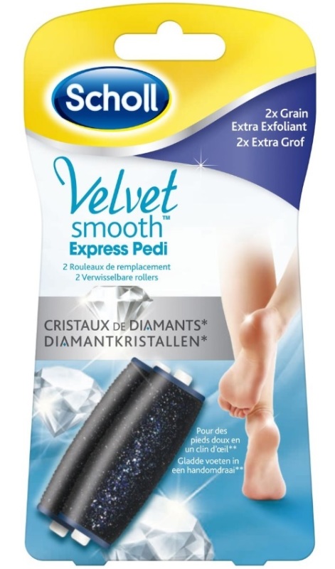 Velvet Smooth Verwisselbare Roller Extra Grof 2st