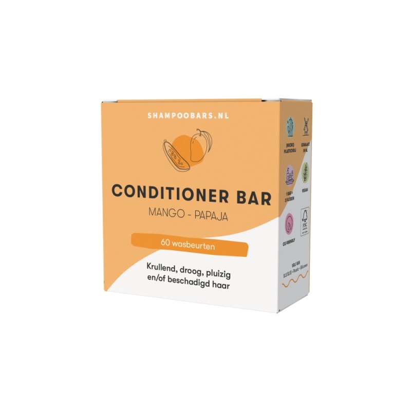 Conditioner Bar Mango - Papaja 60 Gram