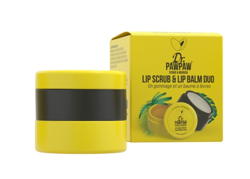 dr pawpaw Lipbalm/lipscrub duo 16gr