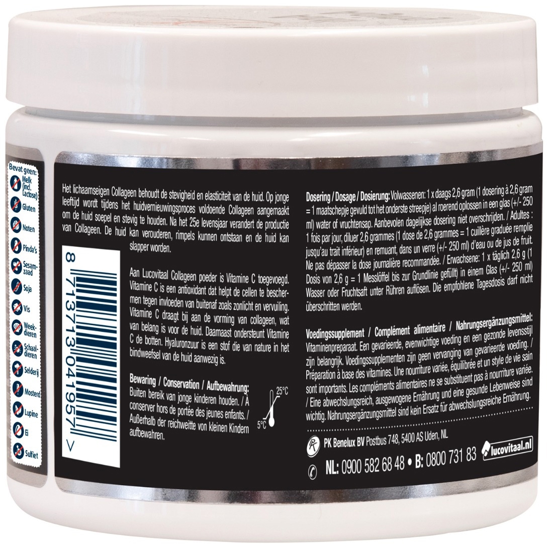 Lucovitaal Super Collageen Beauty Poeder 55 gram
