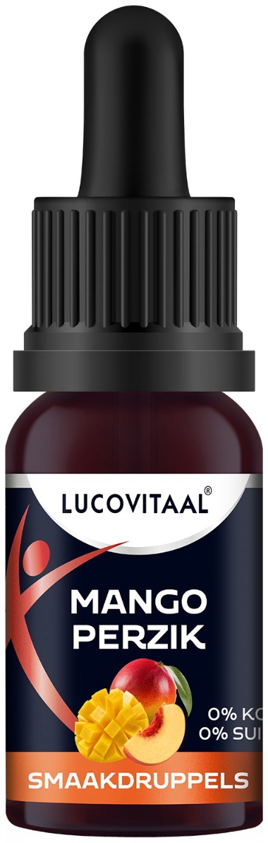 Lucovitaal Smaakdruppels Mango-Perzik 20ML