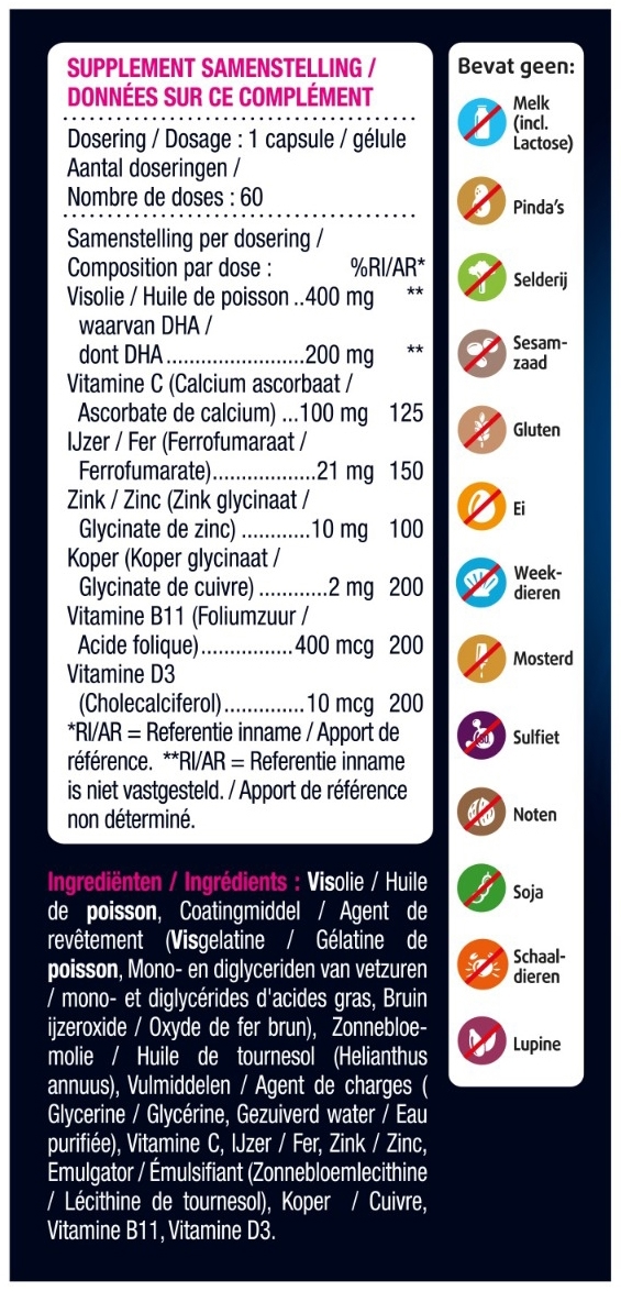 Lucovitaal Vruchtbaarheid Support Vrouw 60 Capsules