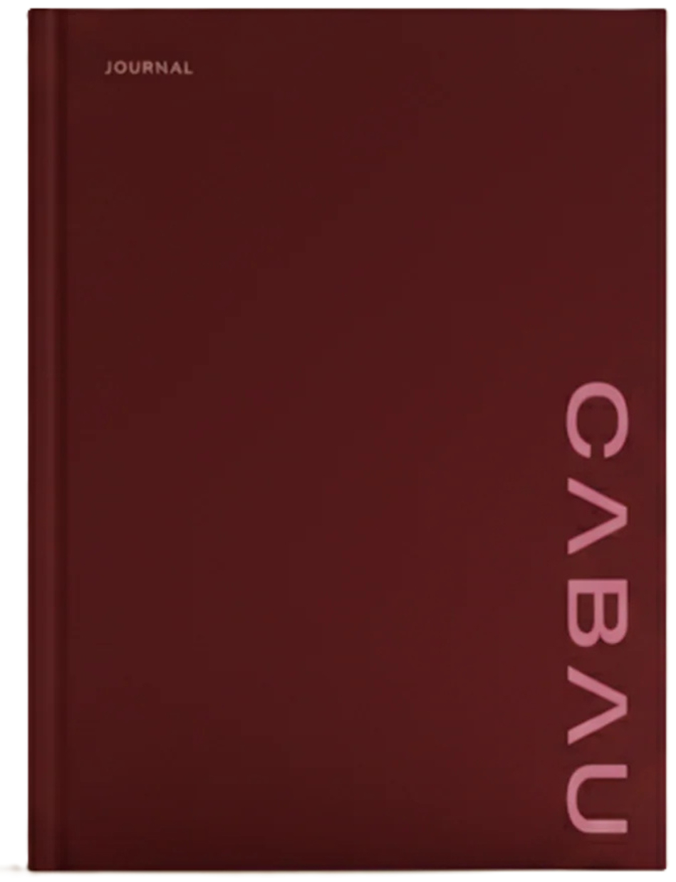 Cabau Lifestyle Bloom Journal Cherry 1st
