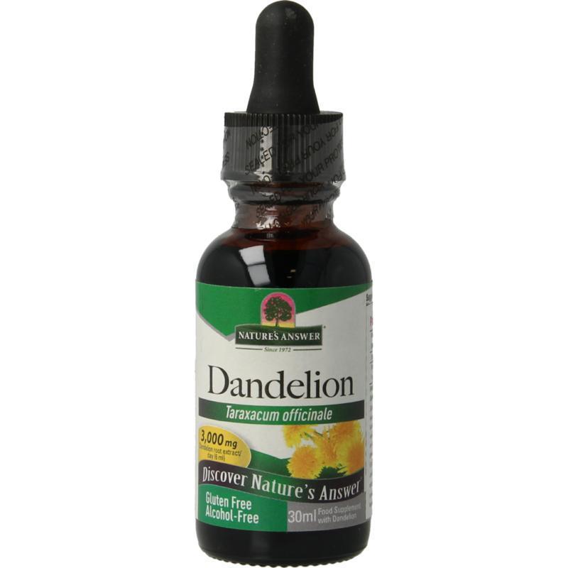 Paardenbloem extract alcoholvrij 30ML