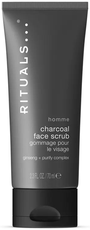 Rituals Homme Charcoal Face Scrub 125 Ml 125ml